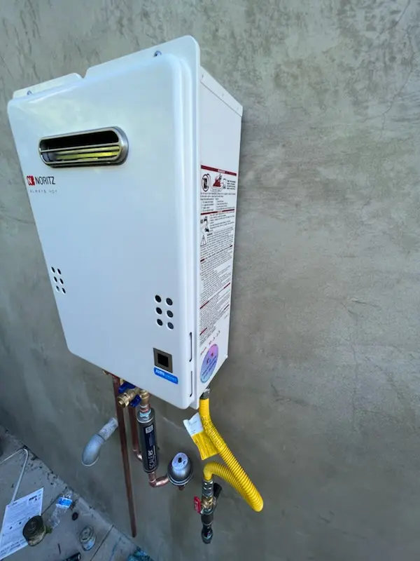 Tankless water heater installation for Sarepta homes